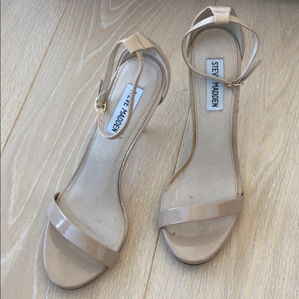 STEVE MADDEN nude heels